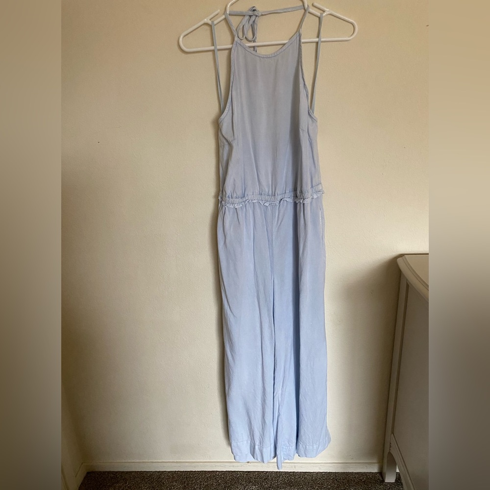 Bella Dahl light chambray jumpsuit